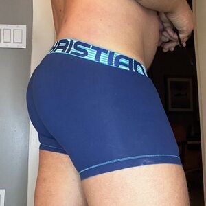 Andrew Christian trunk boxer briefs size M.